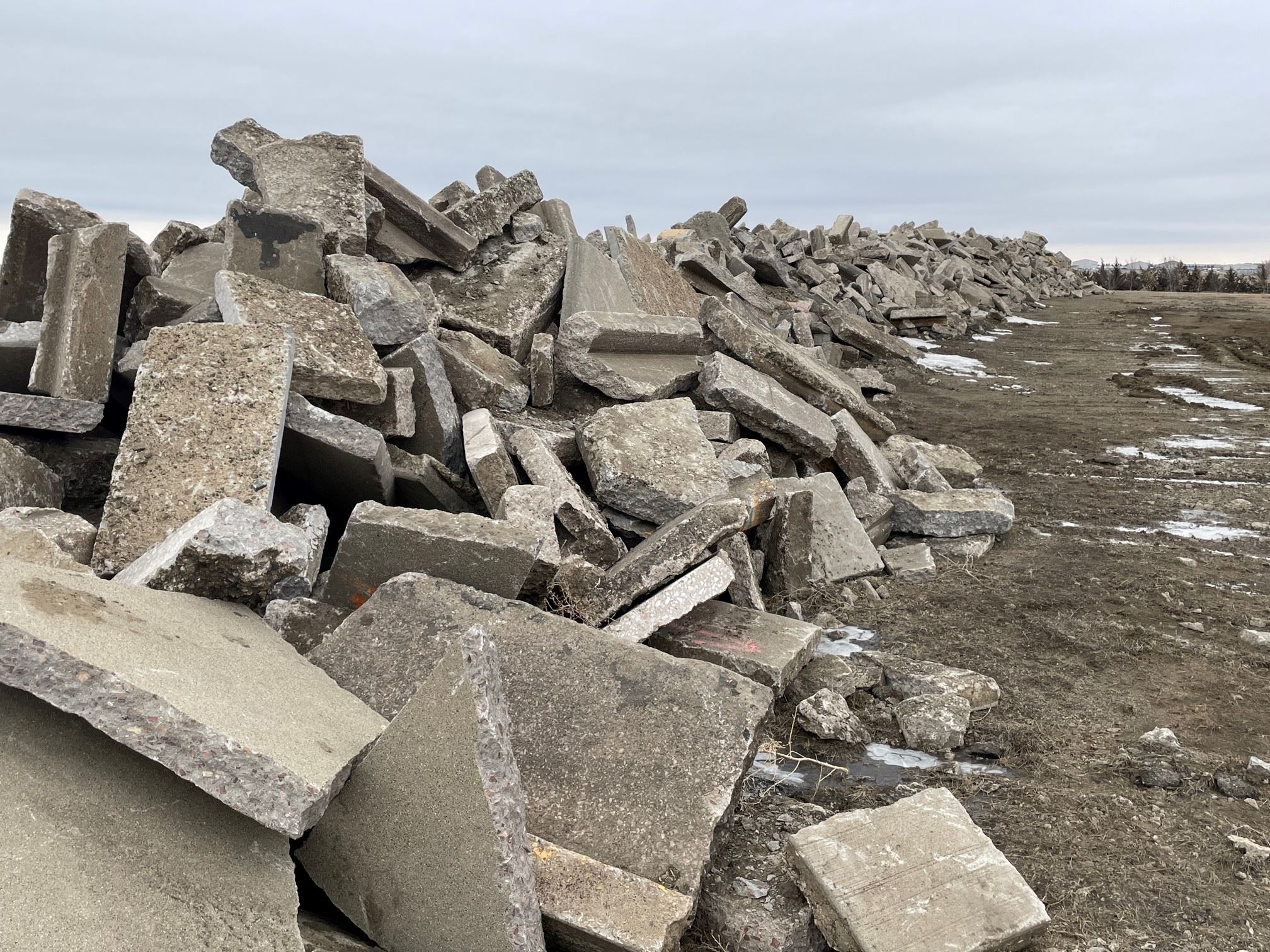 3.23.24_CONCRETE PILE FOR RECYCLING